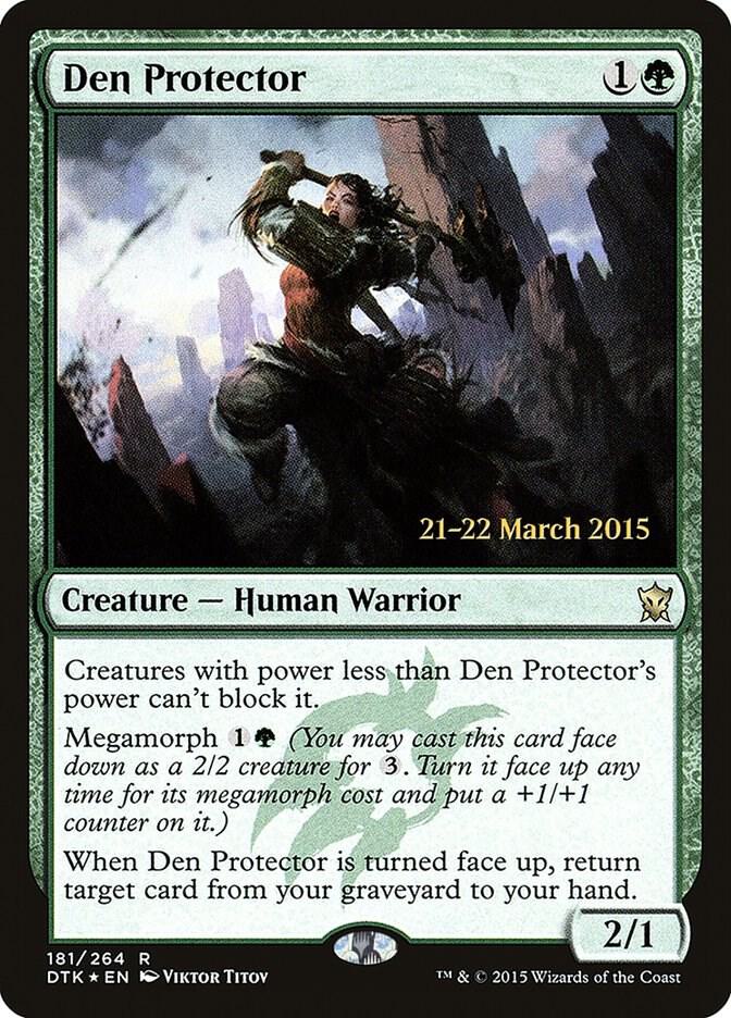 Den Protector 181 card from Prerelease Cards