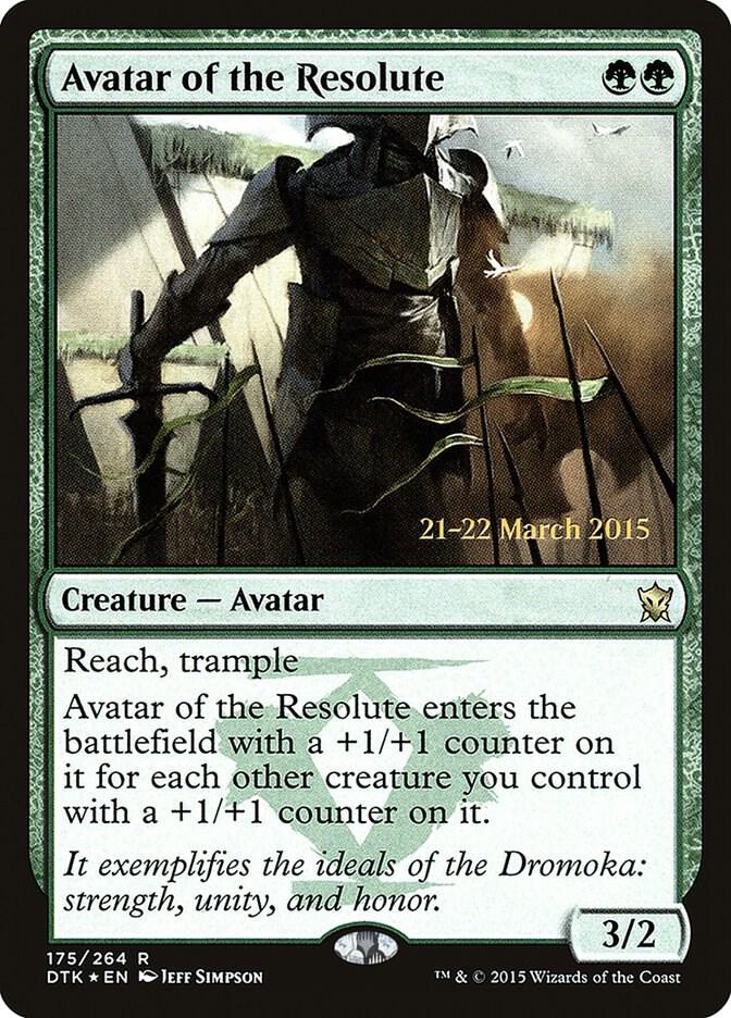 Avatar of the Resolute 175 card from Prerelease Cards