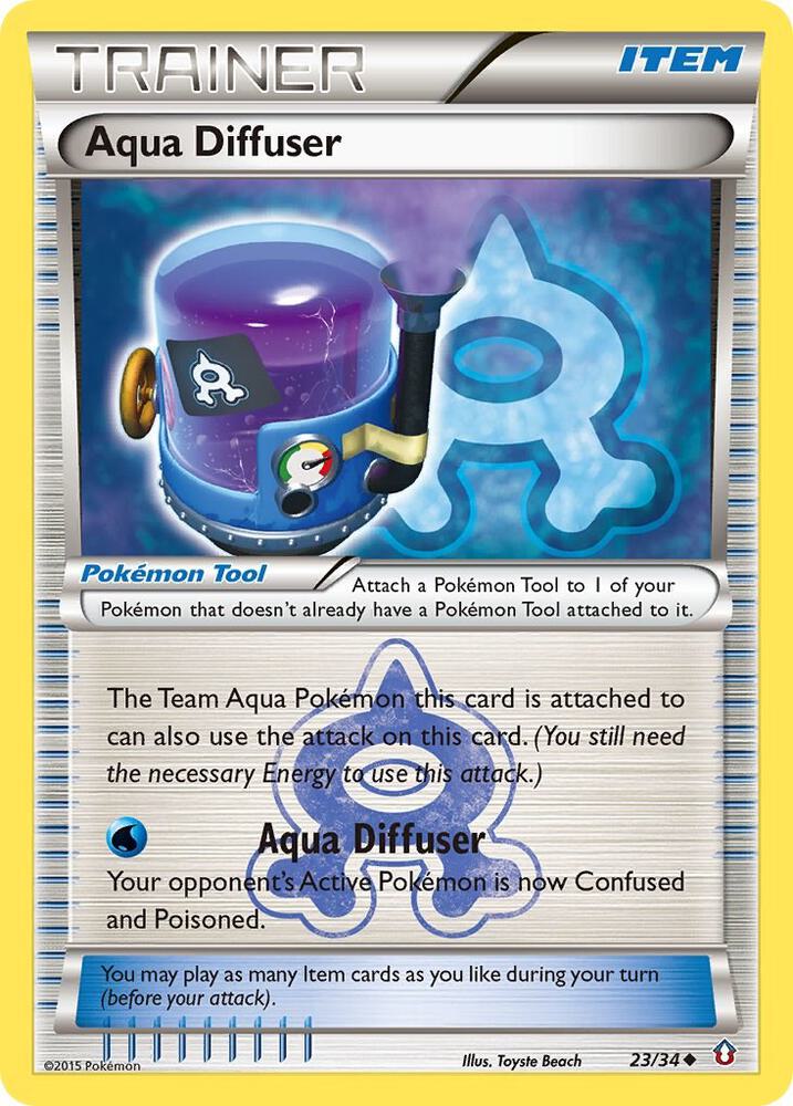 Aqua Diffuser 23/34 card from Double Crisis