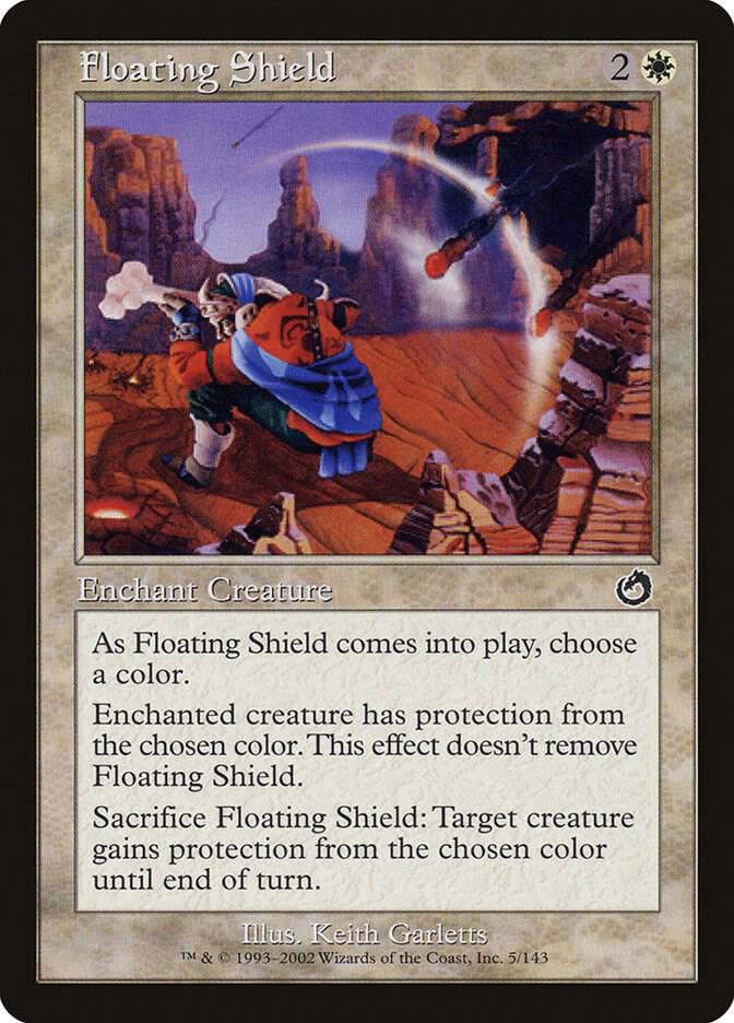 Floating Shield 5 card from Torment