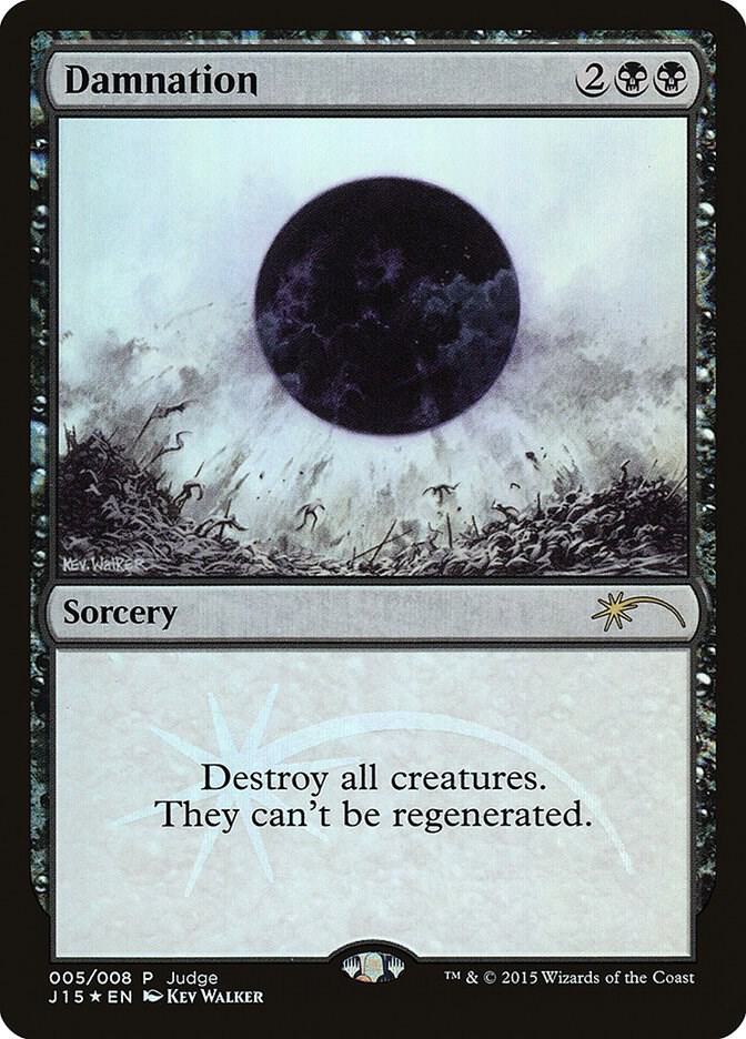 Damnation 5 card from Judge Promos