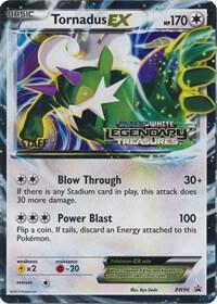 Tornadus EX (Prerelease) [Staff] BW96 card from Black and White Promos