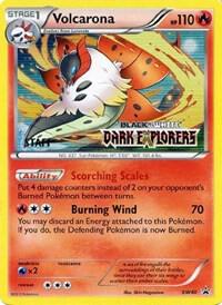 Volcarona (Prerelease) [Staff] BW40 card from Black and White Promos