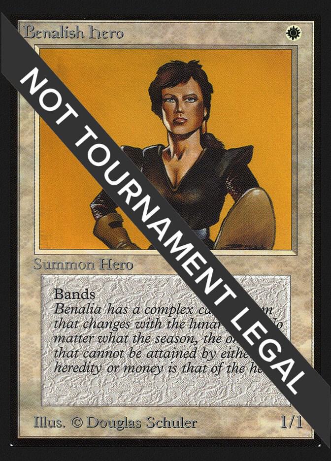 Benalish Hero (IE) card from International Edition