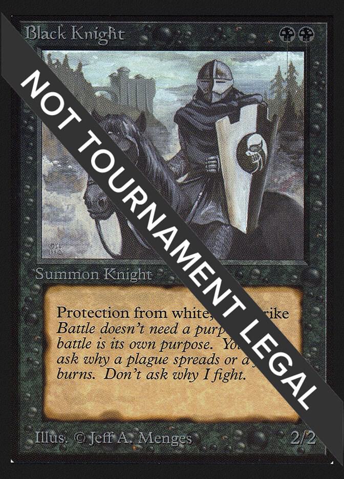 Black Knight (IE) card from International Edition