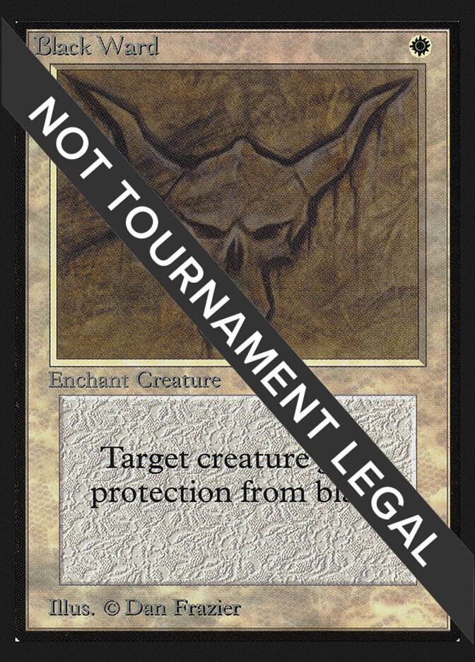 Black Ward (IE) card from International Edition