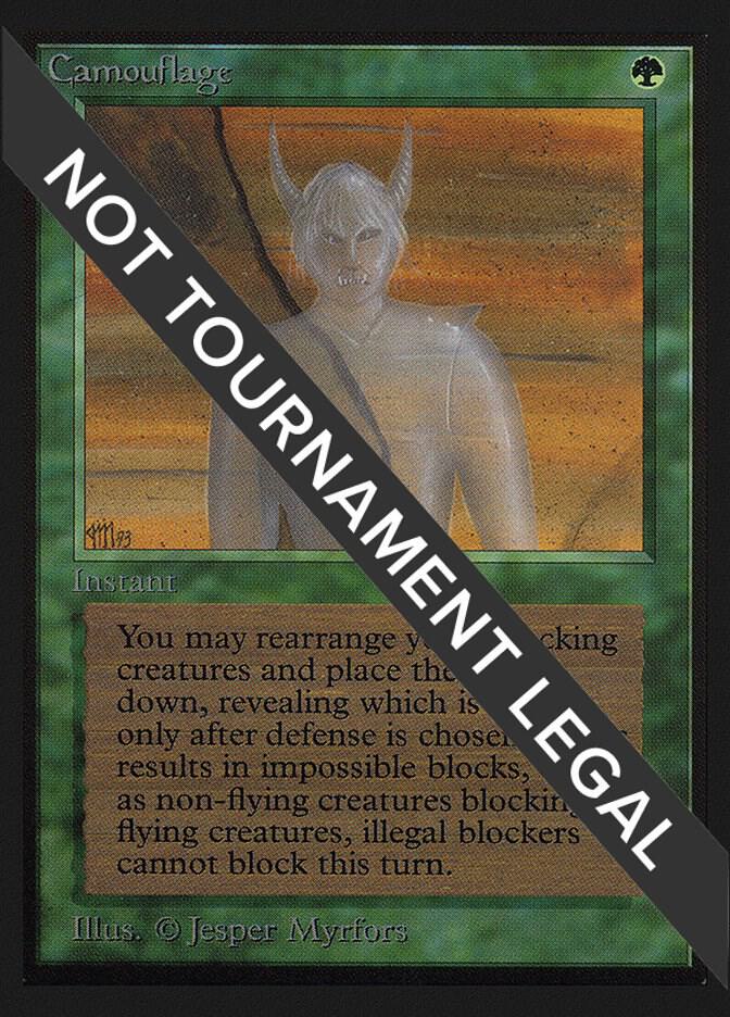 Camouflage (IE) card from International Edition