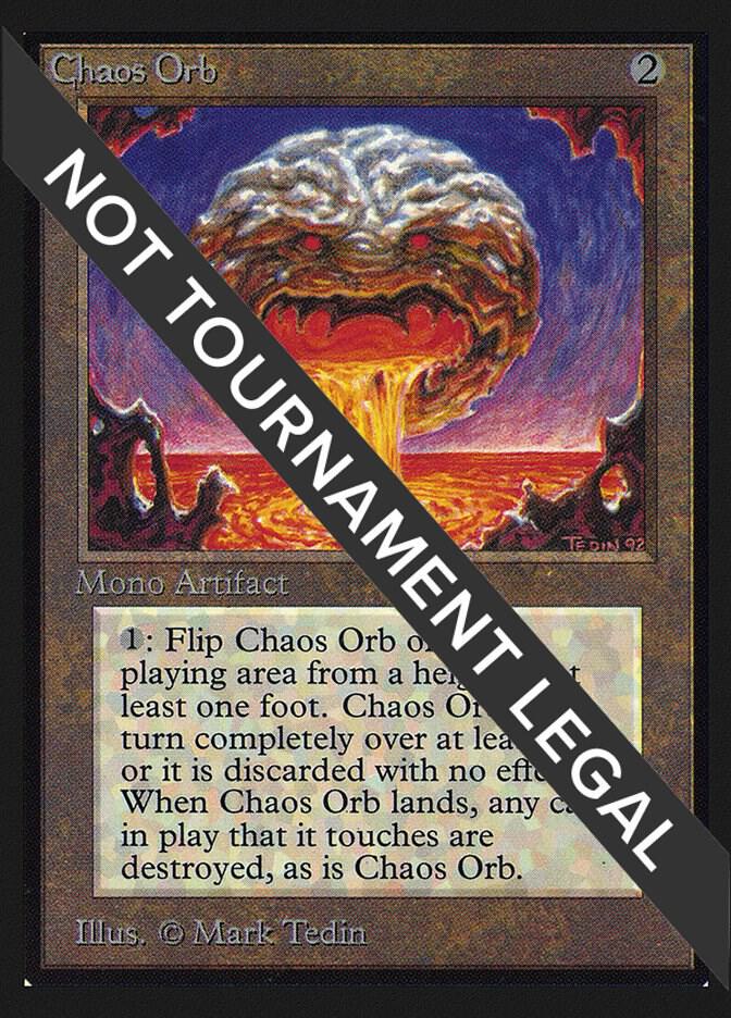 Chaos Orb (IE) card from International Edition