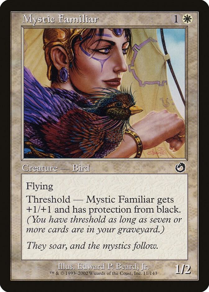 Mystic Familiar 11 card from Torment