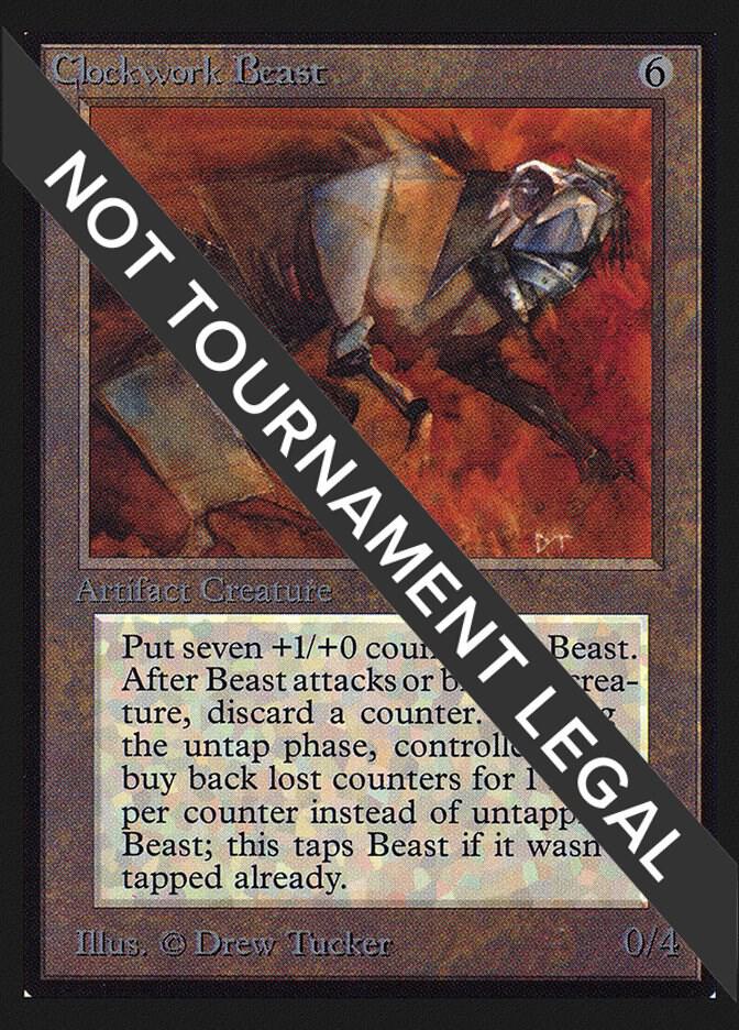 Clockwork Beast (IE) card from International Edition