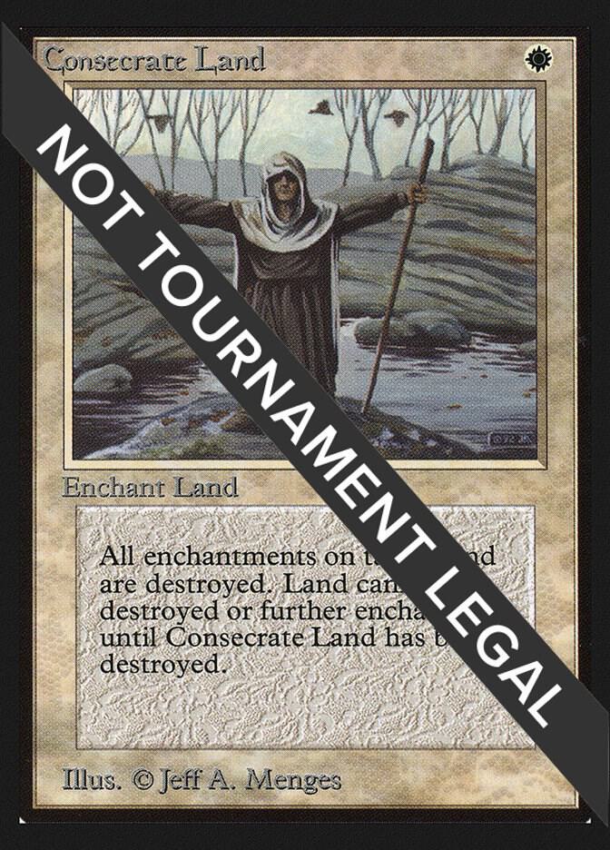 Consecrate Land (IE) card from International Edition