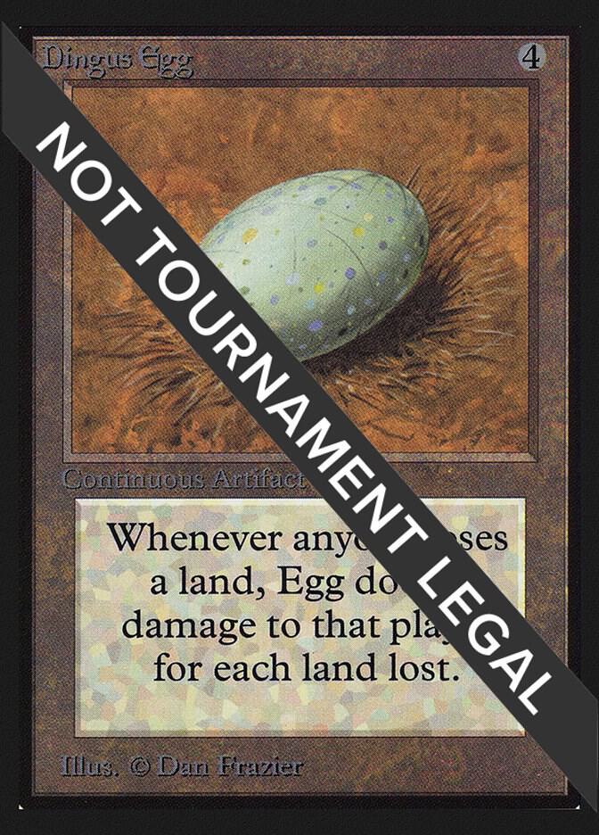 Dingus Egg (IE) card from International Edition