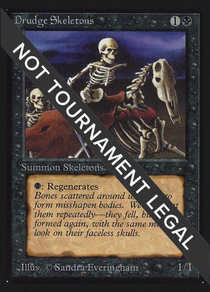 Drudge Skeletons (IE) card from International Edition