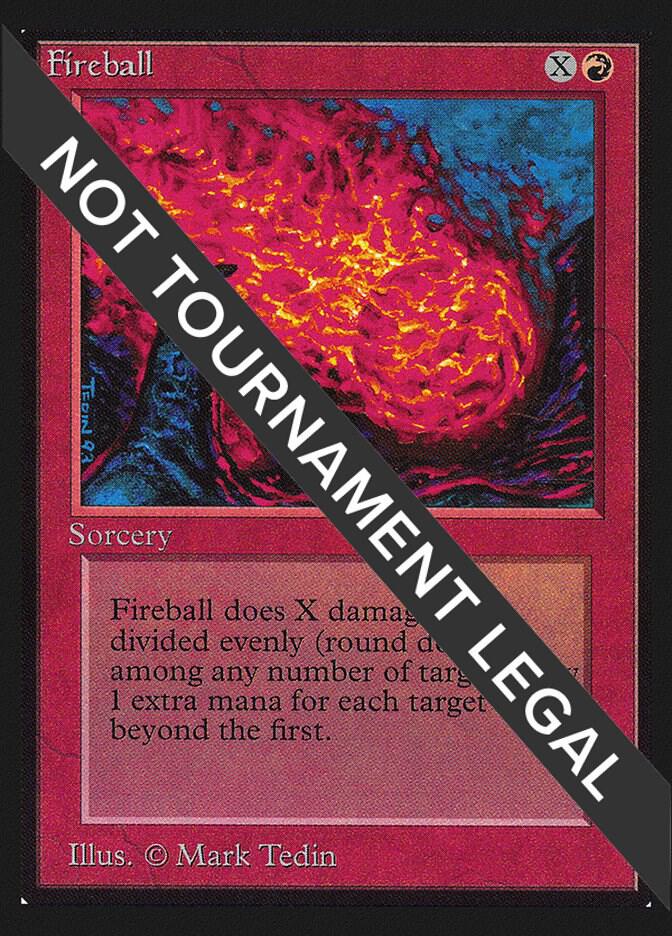 Fireball (IE) card from International Edition