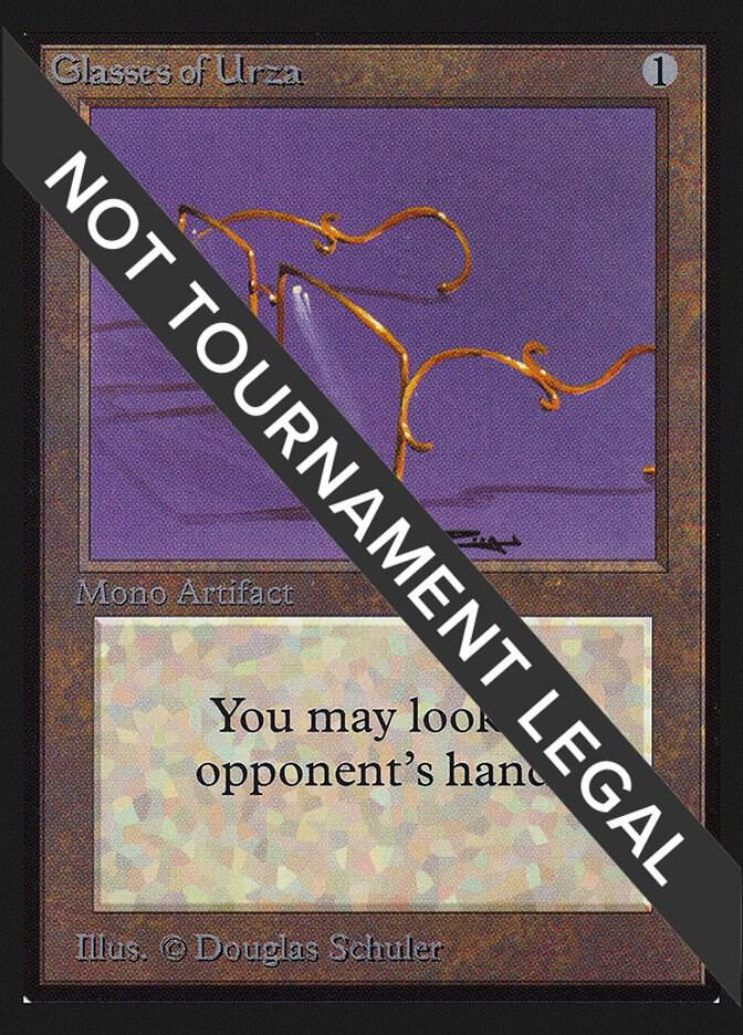 Glasses of Urza (IE) card from International Edition