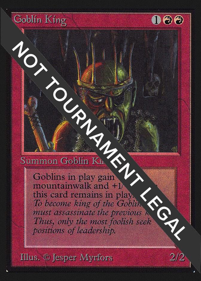 Goblin King (IE) card from International Edition
