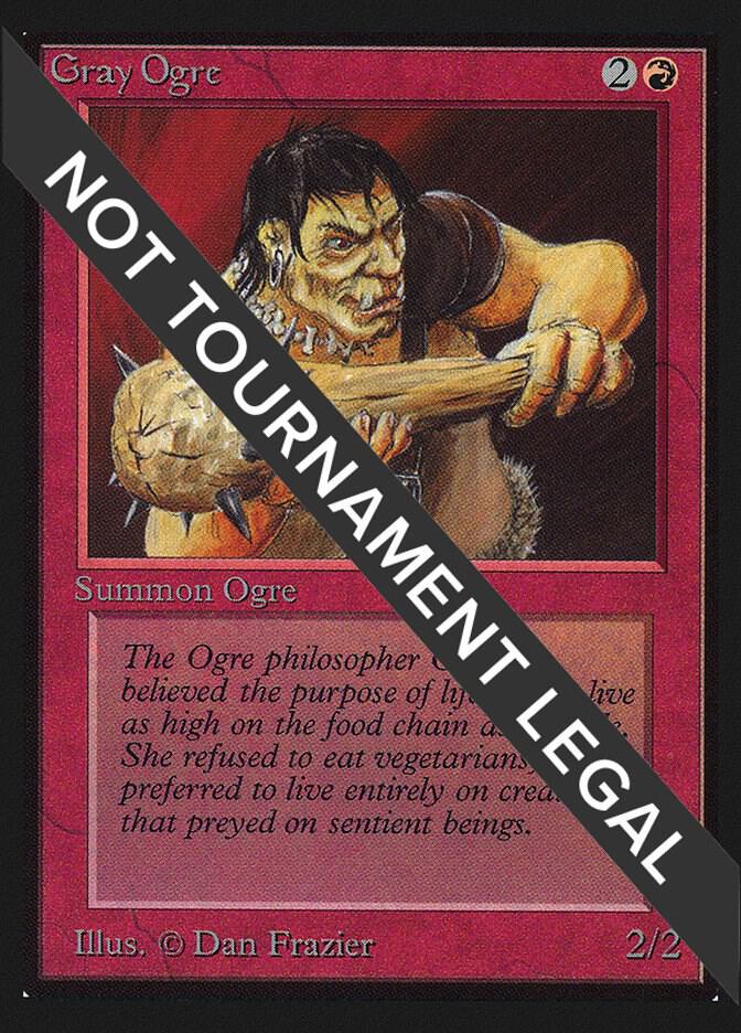Gray Ogre (IE) card from International Edition