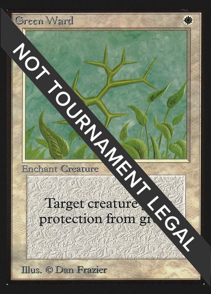 Green Ward (IE) card from International Edition