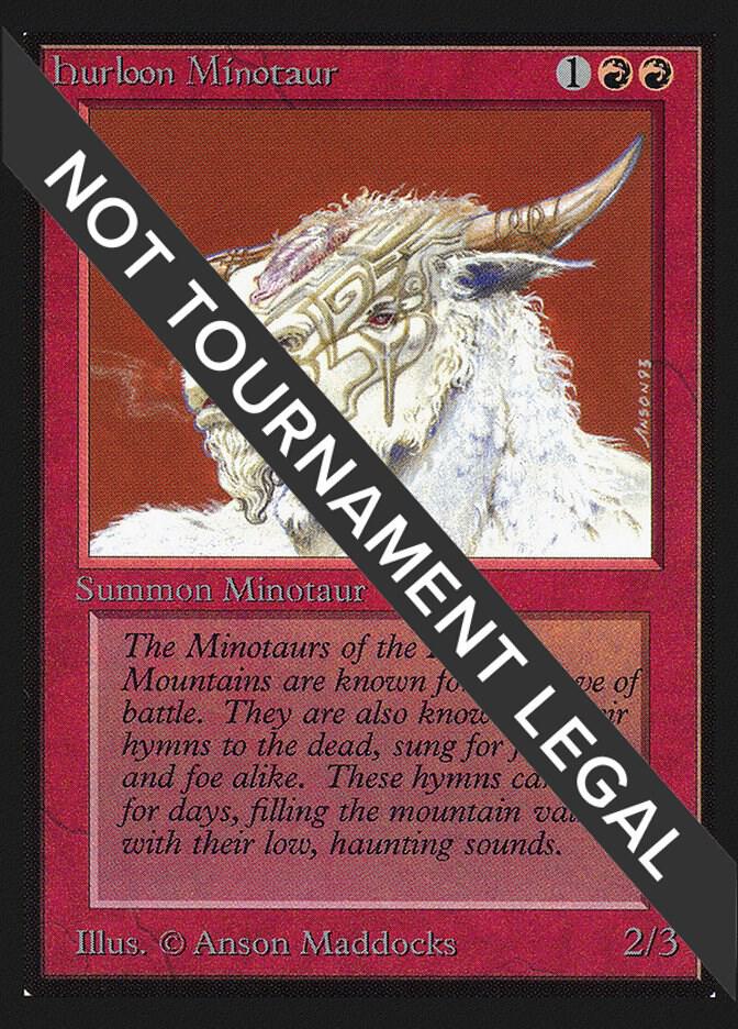 Hurloon Minotaur (IE) card from International Edition