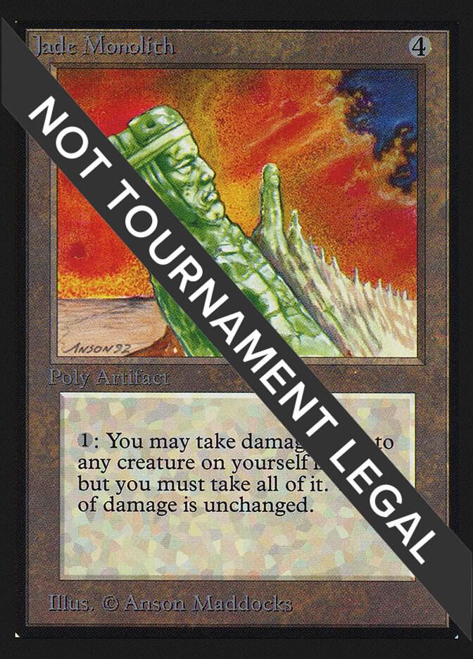 Jade Monolith (IE) card from International Edition