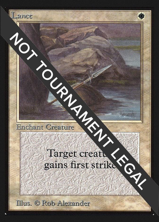 Lance (IE) card from International Edition