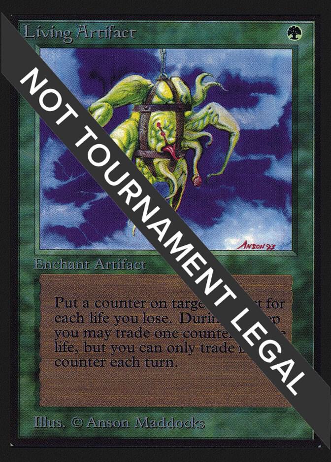 Living Artifact (IE) card from International Edition