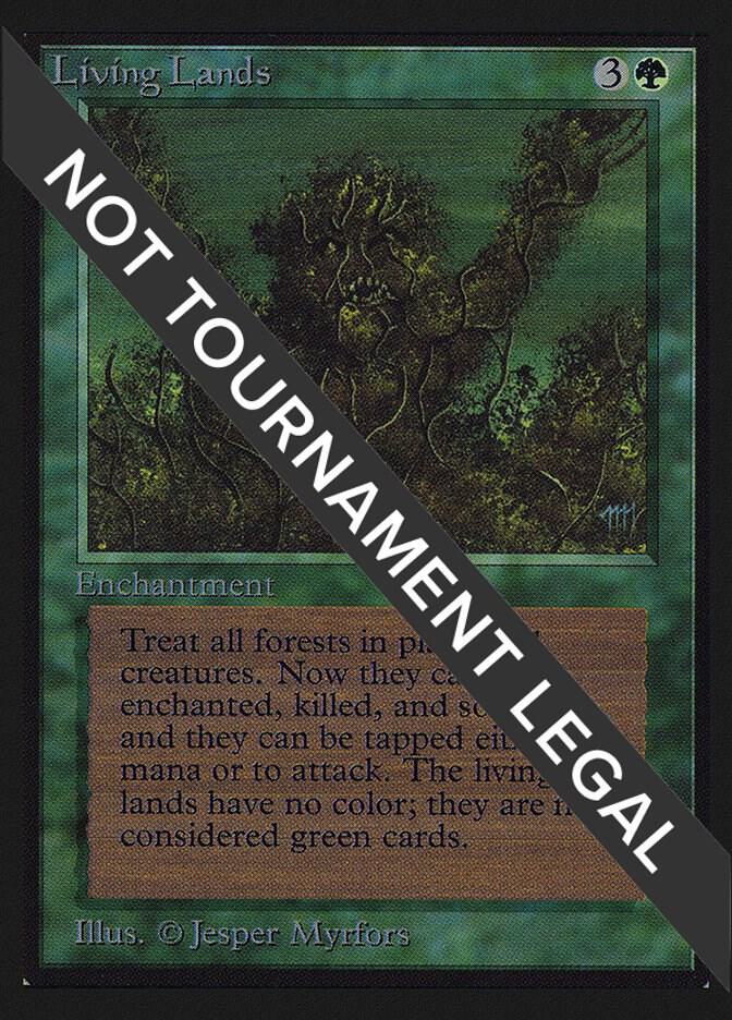 Living Lands (IE) card from International Edition