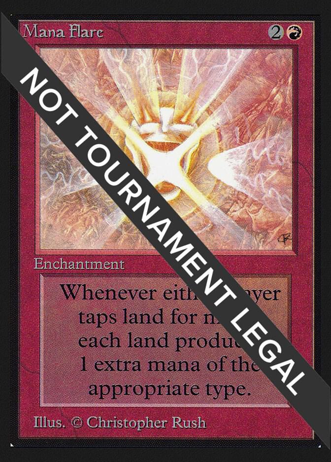 Mana Flare (IE) card from International Edition