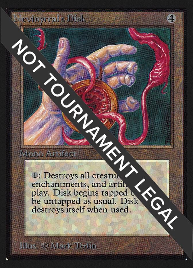 Nevinyrral's Disk (IE) card from International Edition