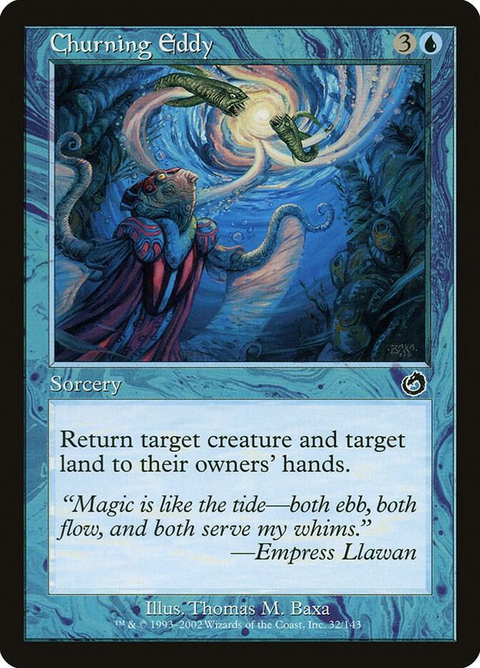 Churning Eddy 32 card from Torment