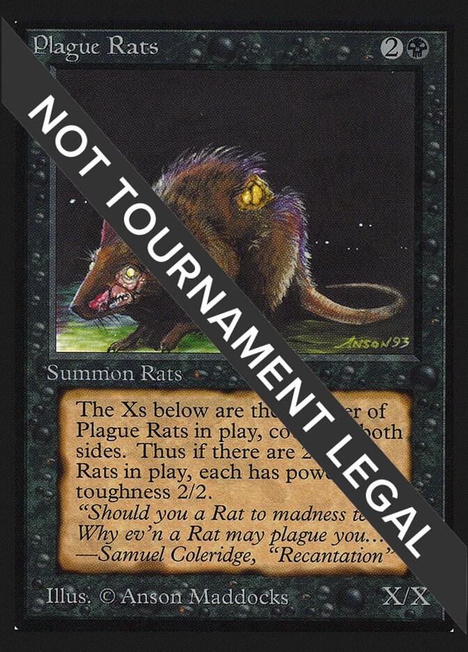 Plague Rats (IE) card from International Edition