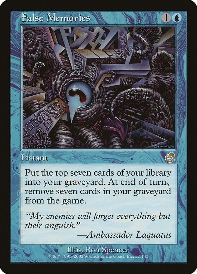 False Memories 37 card from Torment