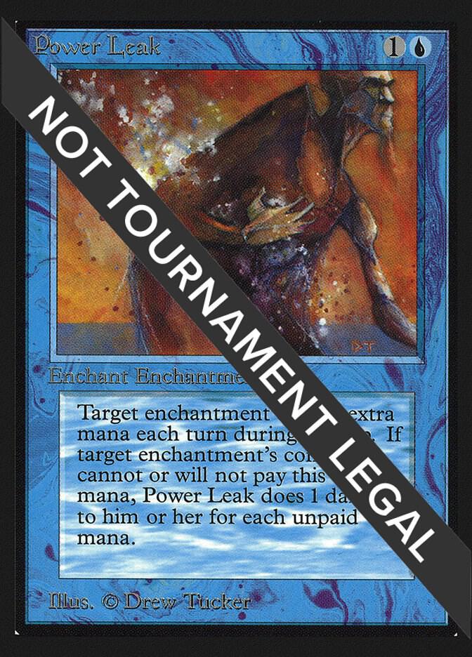 Power Leak (IE) card from International Edition