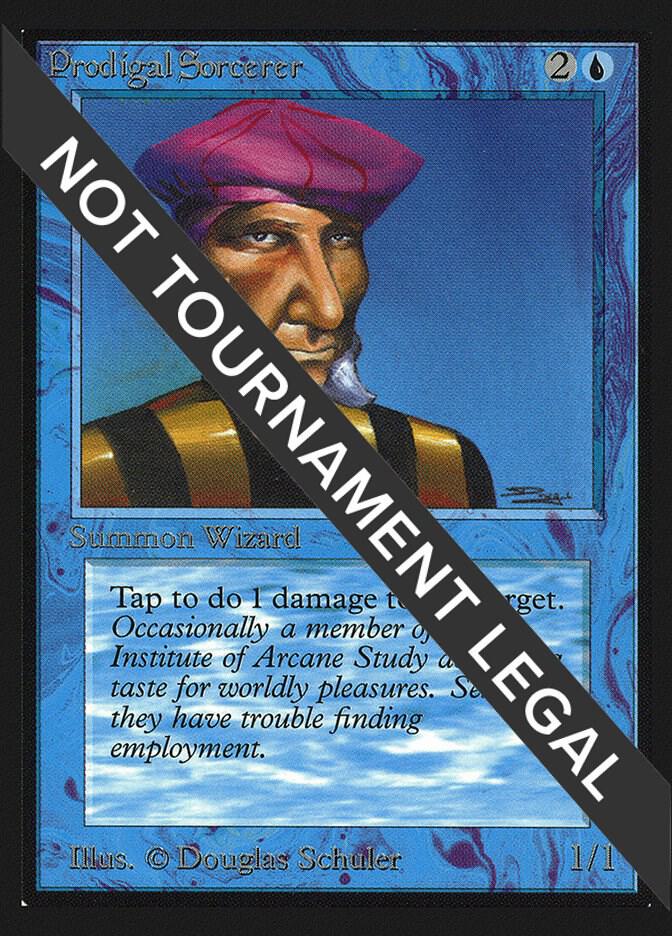 Prodigal Sorcerer (IE) card from International Edition