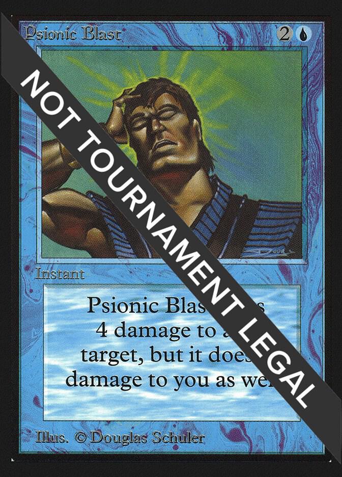 Psionic Blast (IE) card from International Edition