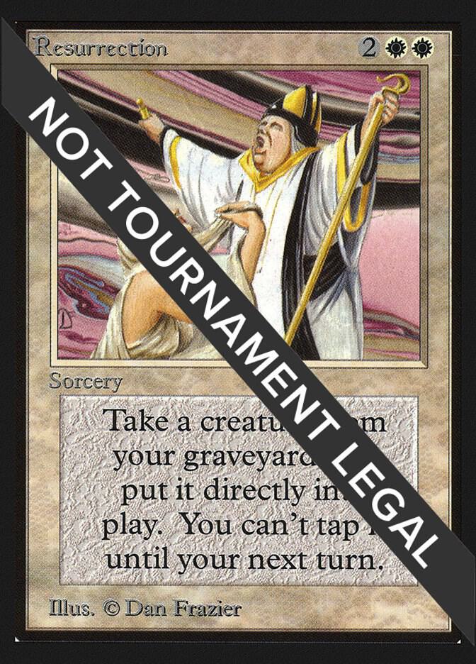 Resurrection (IE) card from International Edition