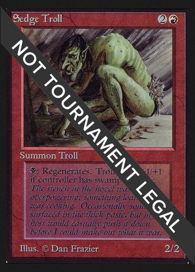 Sedge Troll (IE) card from International Edition