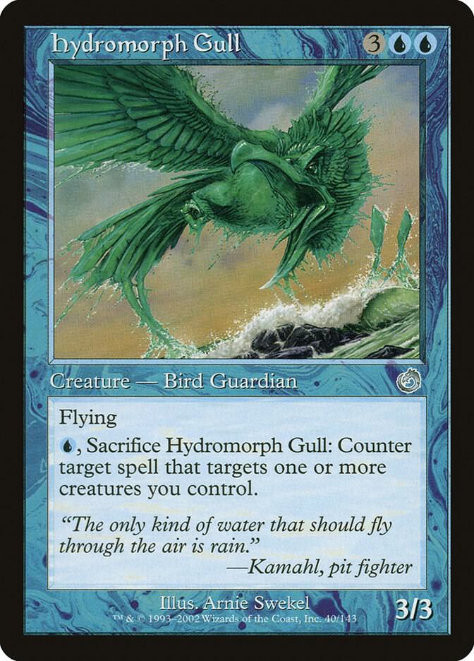 Hydromorph Gull 40 card from Torment