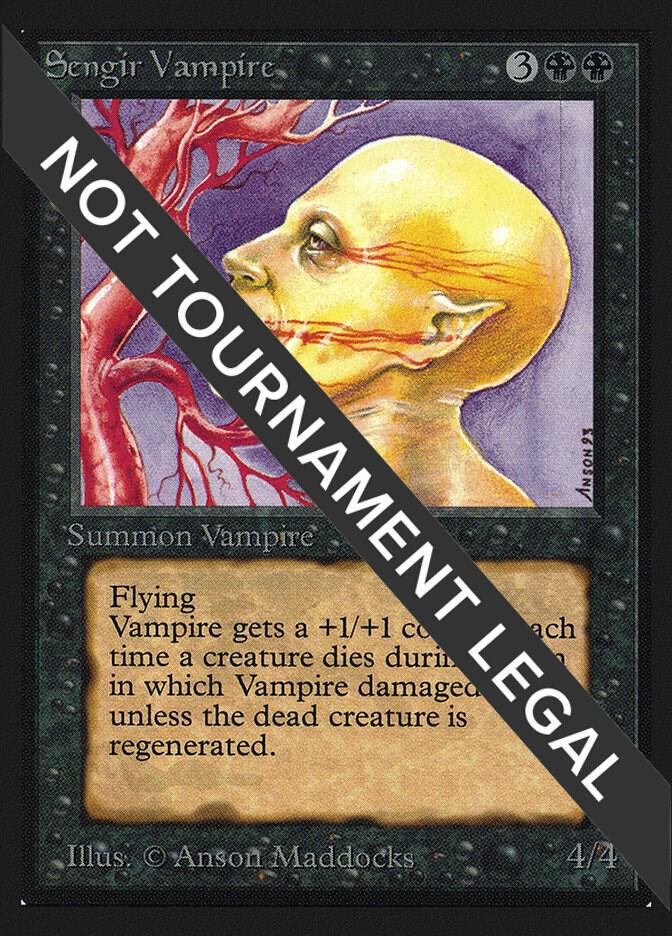 Sengir Vampire (IE) card from International Edition