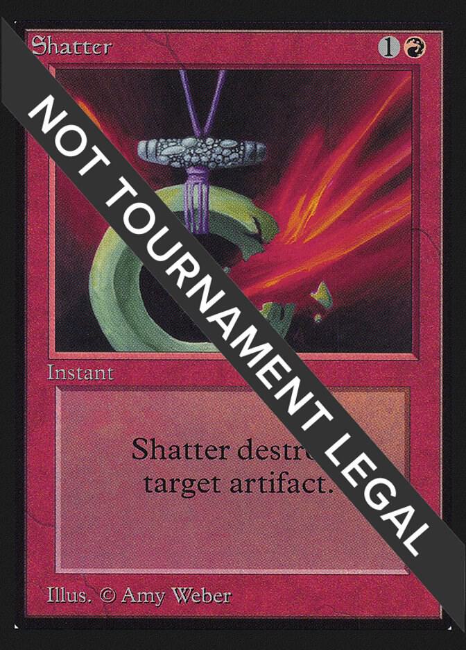 Shatter (IE) card from International Edition