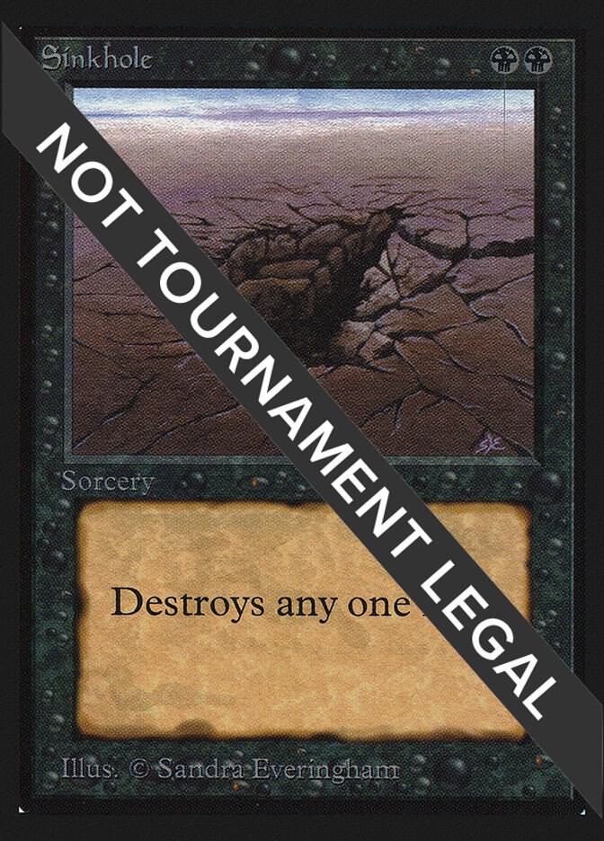 Sinkhole (IE) card from International Edition