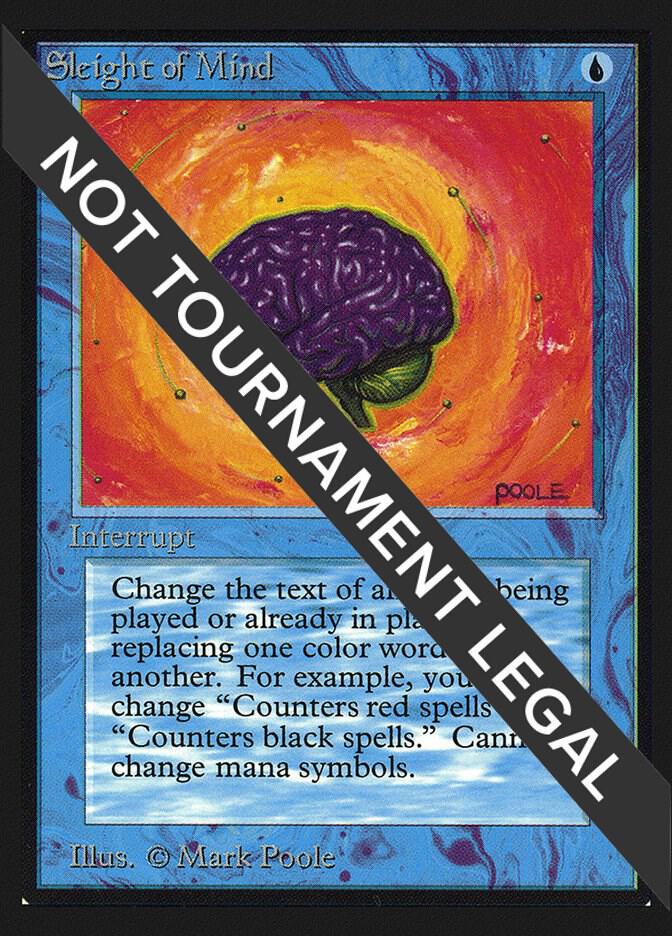 Sleight of Mind (IE) card from International Edition