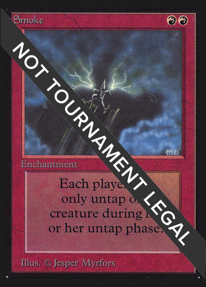 Smoke (IE) card from International Edition