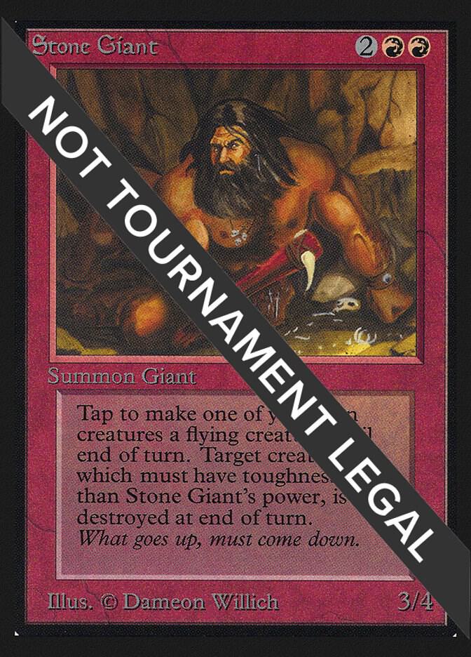 Stone Giant (IE) card from International Edition