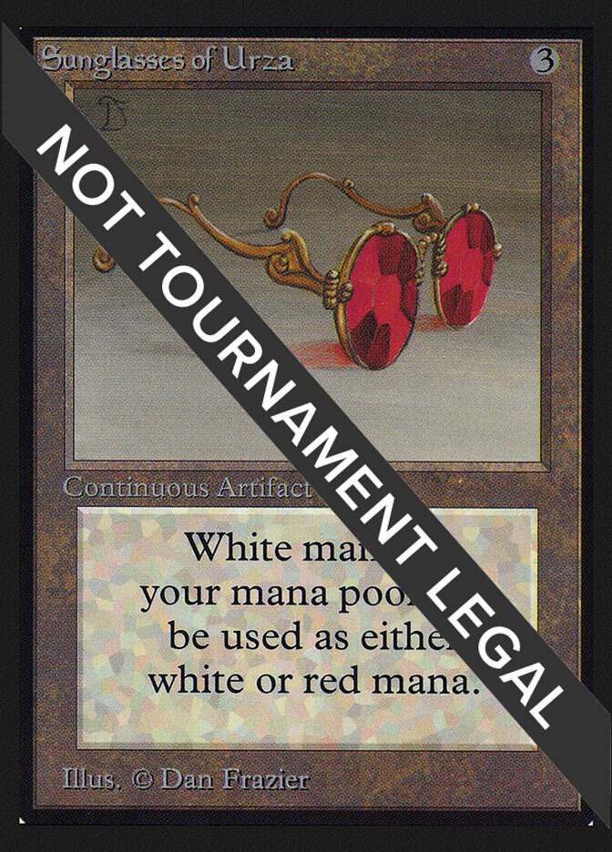 Sunglasses of Urza (IE) card from International Edition