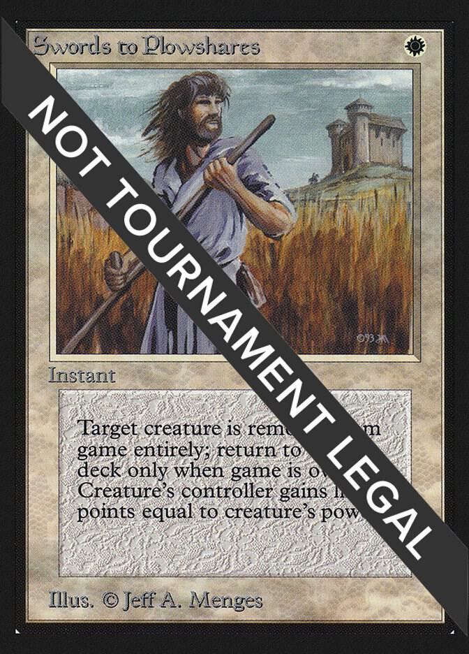 Swords to Plowshares (IE) card from International Edition