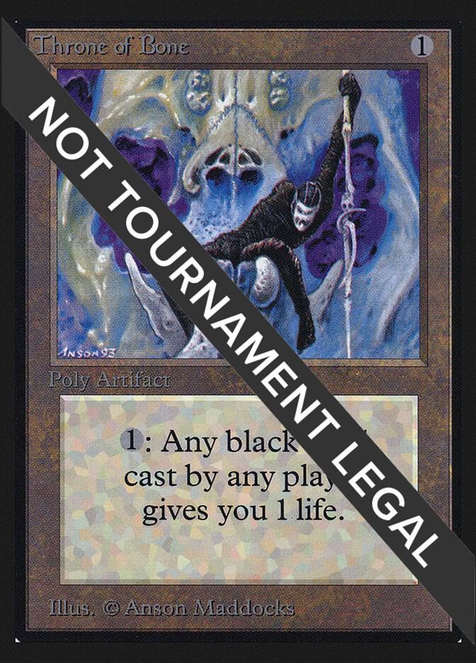 Throne of Bone (IE) card from International Edition