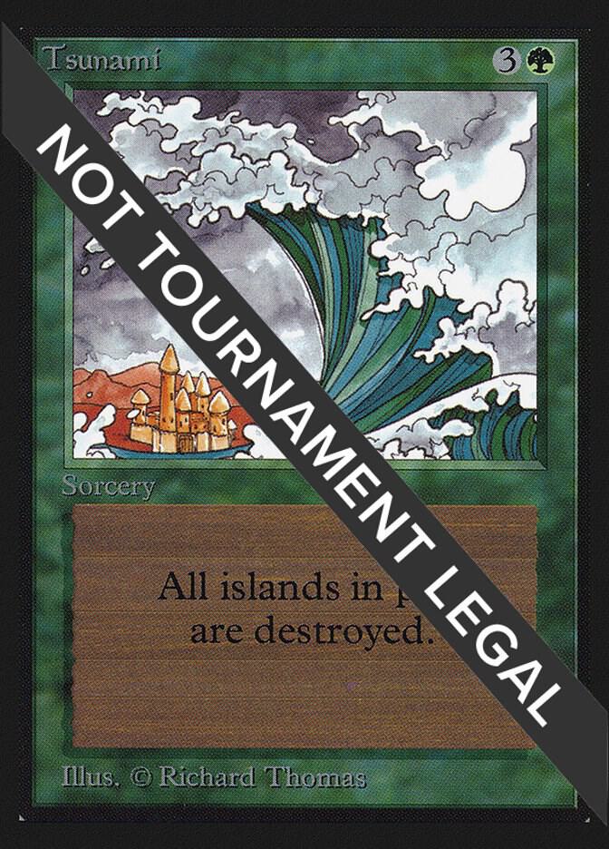 Tsunami (IE) card from International Edition