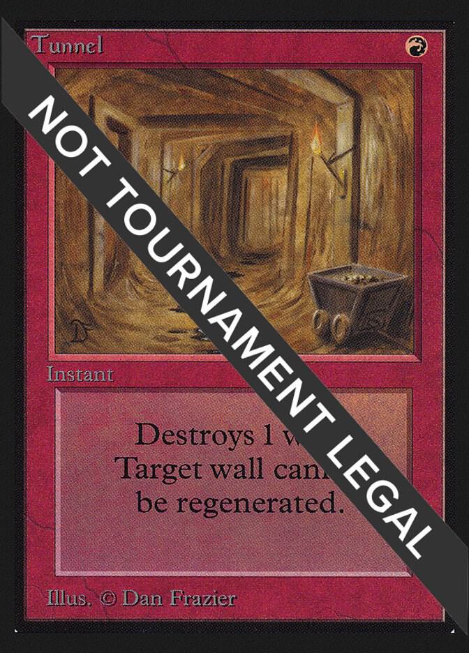 Tunnel (IE) card from International Edition