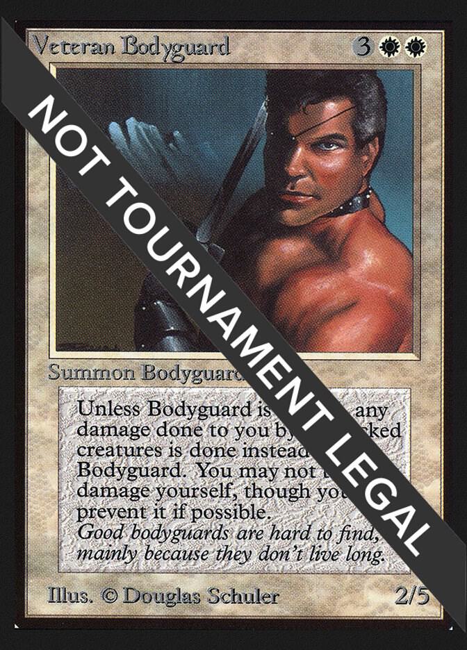 Veteran Bodyguard (IE) card from International Edition
